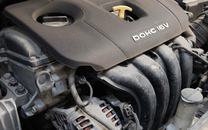 DOHC engine