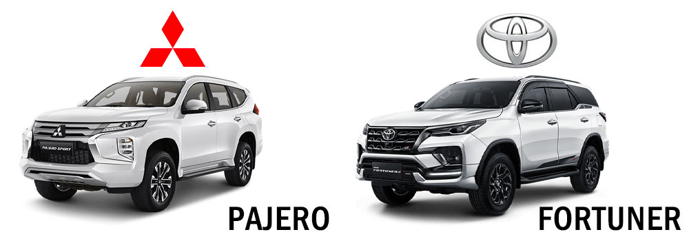 Pajero and Fortuner