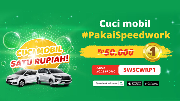 Cuci mobil 1 rupiah