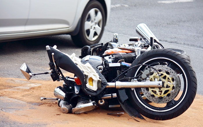 Motor Terjatuh