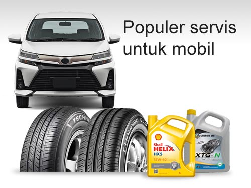 populer servis untuk mobil