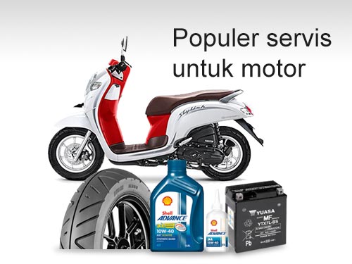 Popular servis untuk motor
