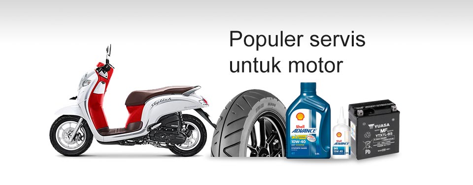 populer servis untuk motor