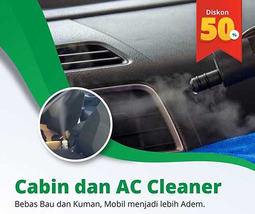 Cabin AC cleaner